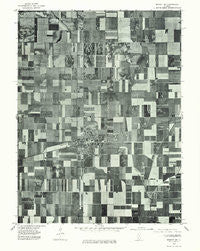 Bement NE Illinois Historical topographic map, 1:24000 scale, 7.5 X 7.5 Minute, Year 1975