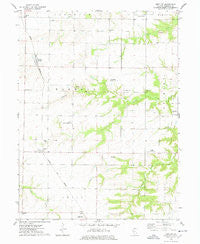Bentley Illinois Historical topographic map, 1:24000 scale, 7.5 X 7.5 Minute, Year 1974