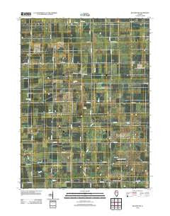 Blackstone Illinois Historical topographic map, 1:24000 scale, 7.5 X 7.5 Minute, Year 2012