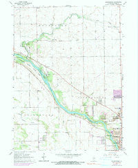 Bourbonnais Illinois Historical topographic map, 1:24000 scale, 7.5 X 7.5 Minute, Year 1963