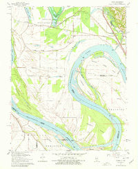 Cache Illinois Historical topographic map, 1:24000 scale, 7.5 X 7.5 Minute, Year 1967