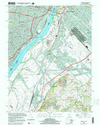 Cahokia Illinois Historical topographic map, 1:24000 scale, 7.5 X 7.5 Minute, Year 1998