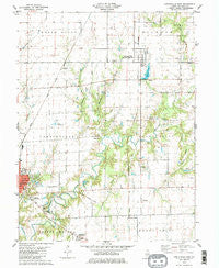Carlinville East Illinois Historical topographic map, 1:24000 scale, 7.5 X 7.5 Minute, Year 1979