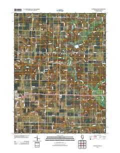 Carthage East Illinois Historical topographic map, 1:24000 scale, 7.5 X 7.5 Minute, Year 2012