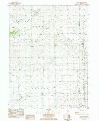 Castleton Illinois Historical topographic map, 1:24000 scale, 7.5 X 7.5 Minute, Year 1983