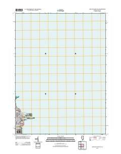 Chicago Loop OE E Illinois Historical topographic map, 1:24000 scale, 7.5 X 7.5 Minute, Year 2012