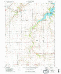 Clarksdale Illinois Historical topographic map, 1:24000 scale, 7.5 X 7.5 Minute, Year 1979