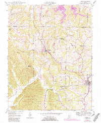 Cobden Illinois Historical topographic map, 1:24000 scale, 7.5 X 7.5 Minute, Year 1947