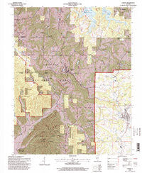 Cobden Illinois Historical topographic map, 1:24000 scale, 7.5 X 7.5 Minute, Year 1996