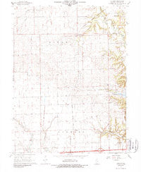 Collison Illinois Historical topographic map, 1:24000 scale, 7.5 X 7.5 Minute, Year 1968