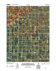 Colusa Illinois Historical topographic map, 1:24000 scale, 7.5 X 7.5 Minute, Year 2012