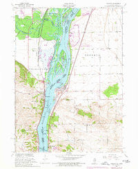 Cordova Illinois Historical topographic map, 1:24000 scale, 7.5 X 7.5 Minute, Year 1953
