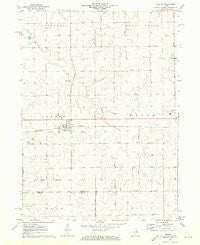 Creston Illinois Historical topographic map, 1:24000 scale, 7.5 X 7.5 Minute, Year 1971
