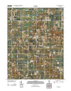Dahlgren Illinois Historical topographic map, 1:24000 scale, 7.5 X 7.5 Minute, Year 2012