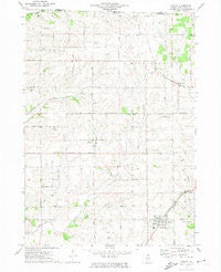 Dakota Illinois Historical topographic map, 1:24000 scale, 7.5 X 7.5 Minute, Year 1971