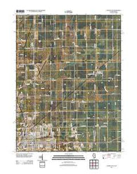 Danville NE Illinois Historical topographic map, 1:24000 scale, 7.5 X 7.5 Minute, Year 2012