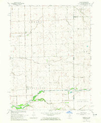 Darrow Illinois Historical topographic map, 1:24000 scale, 7.5 X 7.5 Minute, Year 1964