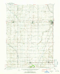 De Kalb Illinois Historical topographic map, 1:62500 scale, 15 X 15 Minute, Year 1934