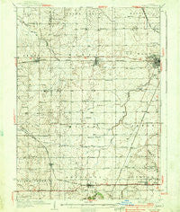 De Kalb Illinois Historical topographic map, 1:62500 scale, 15 X 15 Minute, Year 1937