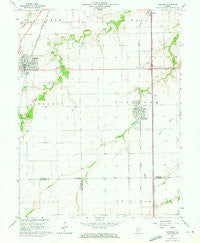 Divernon Illinois Historical topographic map, 1:24000 scale, 7.5 X 7.5 Minute, Year 1965