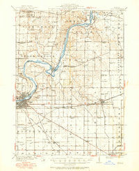 Dixon Illinois Historical topographic map, 1:62500 scale, 15 X 15 Minute, Year 1918