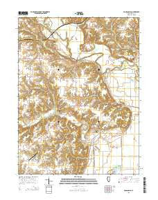 Duncan Mills Illinois Current topographic map, 1:24000 scale, 7.5 X 7.5 Minute, Year 2015