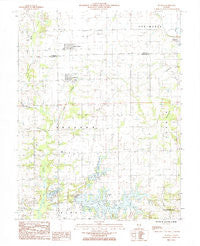 Dundas Illinois Historical topographic map, 1:24000 scale, 7.5 X 7.5 Minute, Year 1985