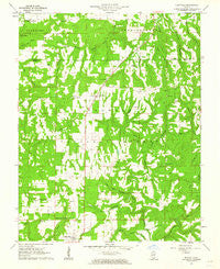 Eddyville Illinois Historical topographic map, 1:24000 scale, 7.5 X 7.5 Minute, Year 1961