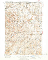 Elizabeth Illinois Historical topographic map, 1:62500 scale, 15 X 15 Minute, Year 1936
