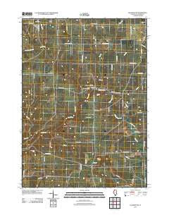 Elizabeth NE Illinois Historical topographic map, 1:24000 scale, 7.5 X 7.5 Minute, Year 2012