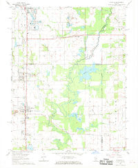 Elkville Illinois Historical topographic map, 1:24000 scale, 7.5 X 7.5 Minute, Year 1968