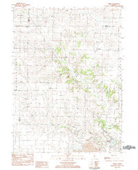 Elmira Illinois Historical topographic map, 1:24000 scale, 7.5 X 7.5 Minute, Year 1983