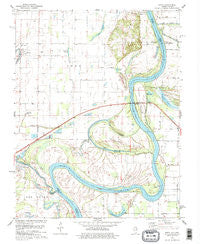 Emma Illinois Historical topographic map, 1:24000 scale, 7.5 X 7.5 Minute, Year 1978