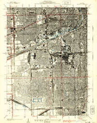 Englewood Illinois Historical topographic map, 1:24000 scale, 7.5 X 7.5 Minute, Year 1929