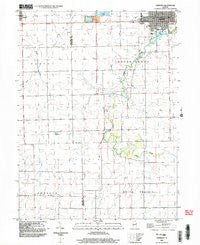 Fairbury Illinois Historical topographic map, 1:24000 scale, 7.5 X 7.5 Minute, Year 2001