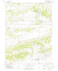 Fairview Illinois Historical topographic map, 1:24000 scale, 7.5 X 7.5 Minute, Year 1974