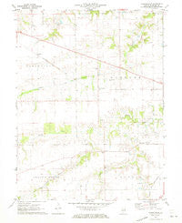 Farmingdale Illinois Historical topographic map, 1:24000 scale, 7.5 X 7.5 Minute, Year 1971