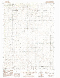 Flanagan South Illinois Historical topographic map, 1:24000 scale, 7.5 X 7.5 Minute, Year 1984