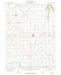 Flanagan Illinois Historical topographic map, 1:62500 scale, 15 X 15 Minute, Year 1958