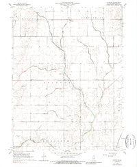 Flatville Illinois Historical topographic map, 1:24000 scale, 7.5 X 7.5 Minute, Year 1968