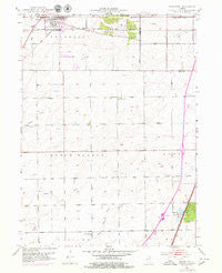 Frankfort Illinois Historical topographic map, 1:24000 scale, 7.5 X 7.5 Minute, Year 1953