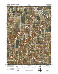 Franklin Illinois Historical topographic map, 1:24000 scale, 7.5 X 7.5 Minute, Year 2012