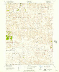 German Corner Illinois Historical topographic map, 1:24000 scale, 7.5 X 7.5 Minute, Year 1953