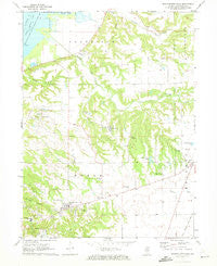 Germantown Hills Illinois Historical topographic map, 1:24000 scale, 7.5 X 7.5 Minute, Year 1971