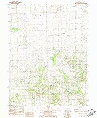 Grandview Illinois Historical topographic map, 1:24000 scale, 7.5 X 7.5 Minute, Year 1982