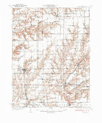 Greenville Illinois Historical topographic map, 1:62500 scale, 15 X 15 Minute, Year 1932