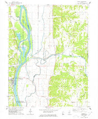 Hardin Illinois Historical topographic map, 1:24000 scale, 7.5 X 7.5 Minute, Year 1978