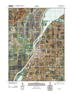 Havana Illinois Historical topographic map, 1:24000 scale, 7.5 X 7.5 Minute, Year 2012