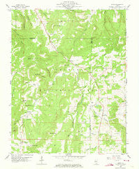 Herod Illinois Historical topographic map, 1:24000 scale, 7.5 X 7.5 Minute, Year 1959