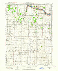 Herscher Illinois Historical topographic map, 1:62500 scale, 15 X 15 Minute, Year 1923